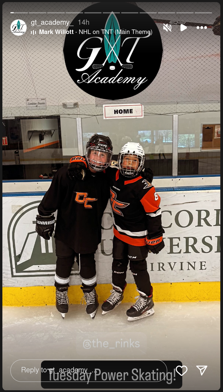 Power Skating Students